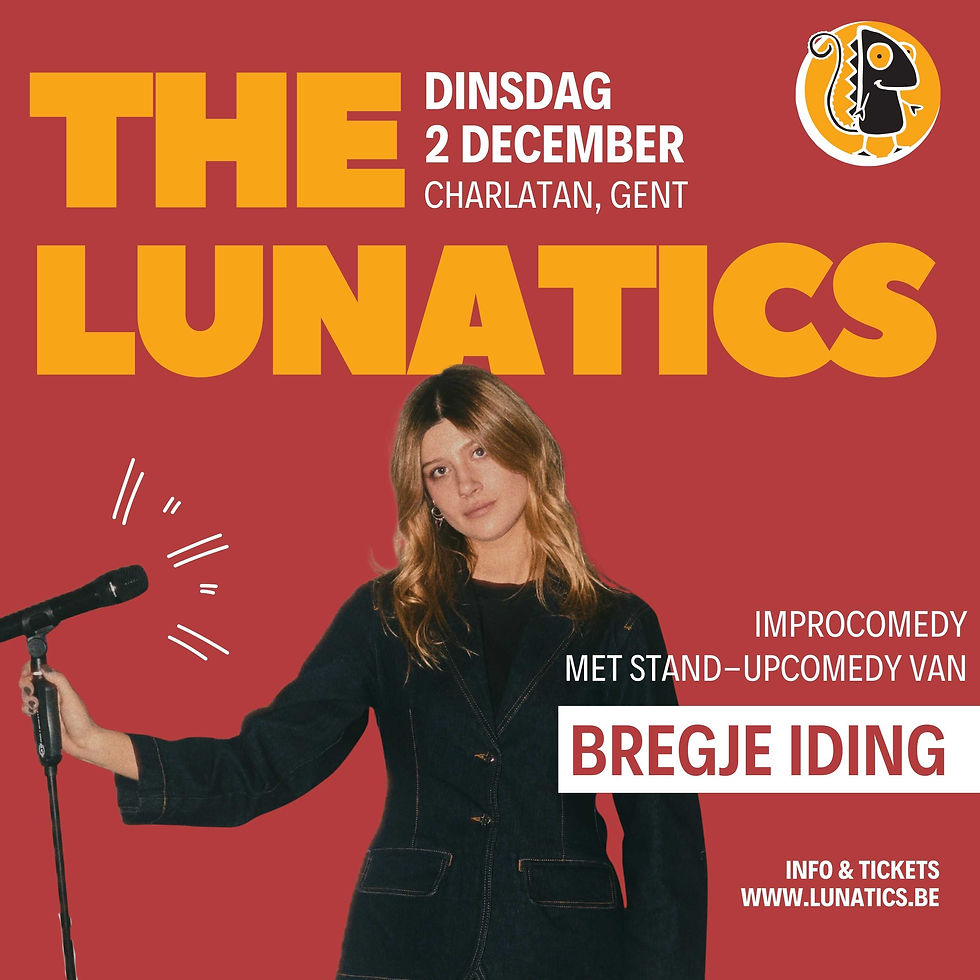 GENT - Impro + Stand-Up Comedy (met Bregje Iding)