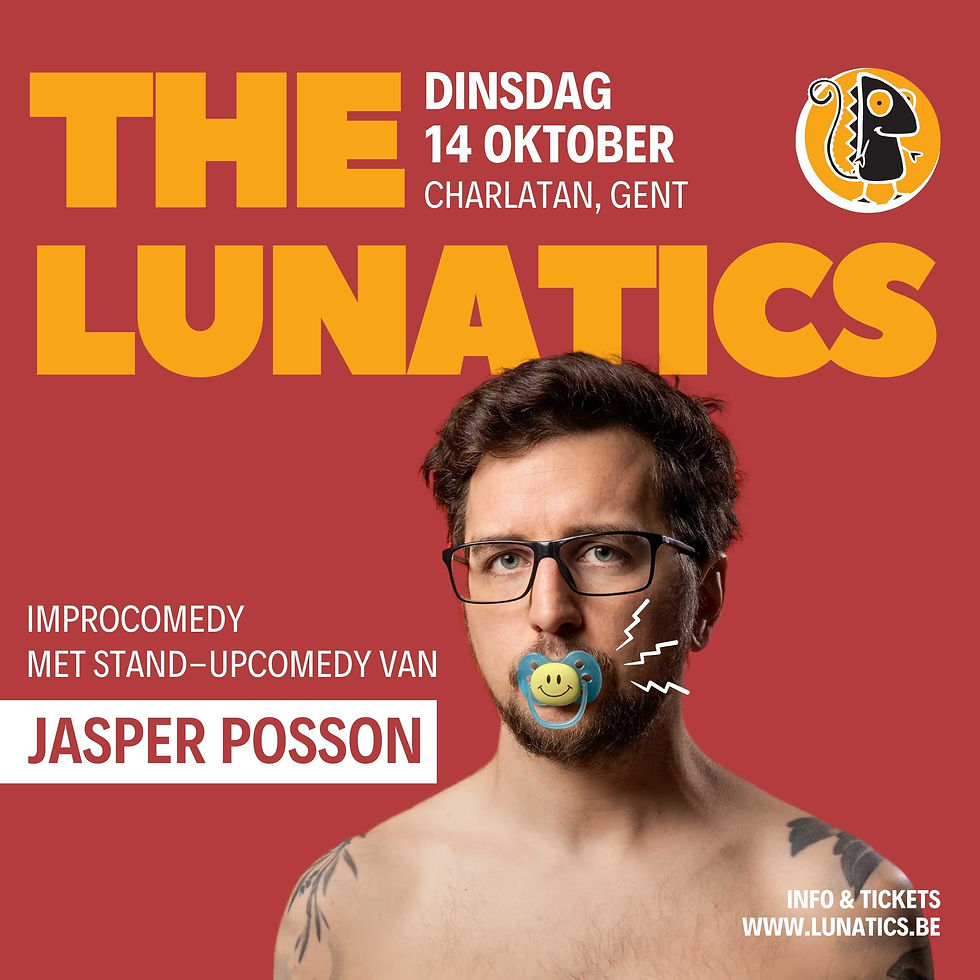 Impro + Stand-Up Comedy met Jasper Posson