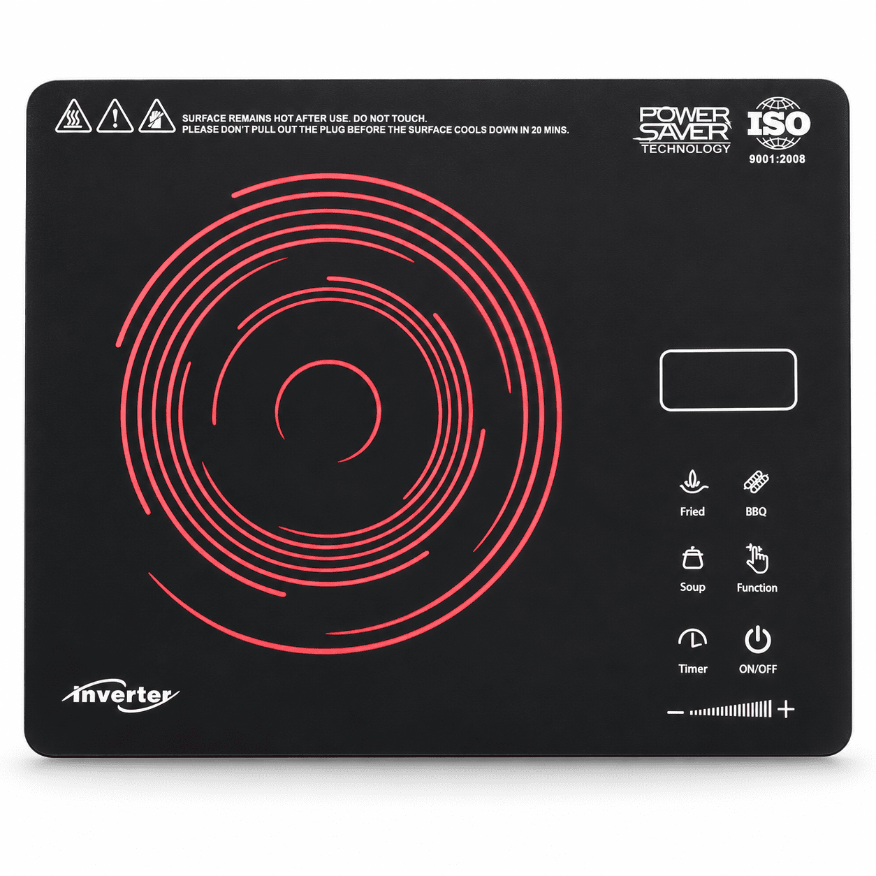 Crystal Glass for Infrared Induction Cooktop – 280 × 360 mm | 3.67 mm Thick