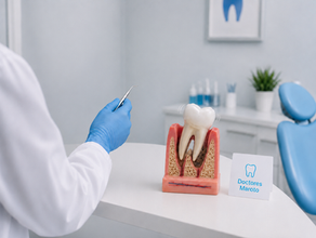 ¿Por qué se mueve un diente? | Doctores Maroto clínica dental en Pacífico Madrid