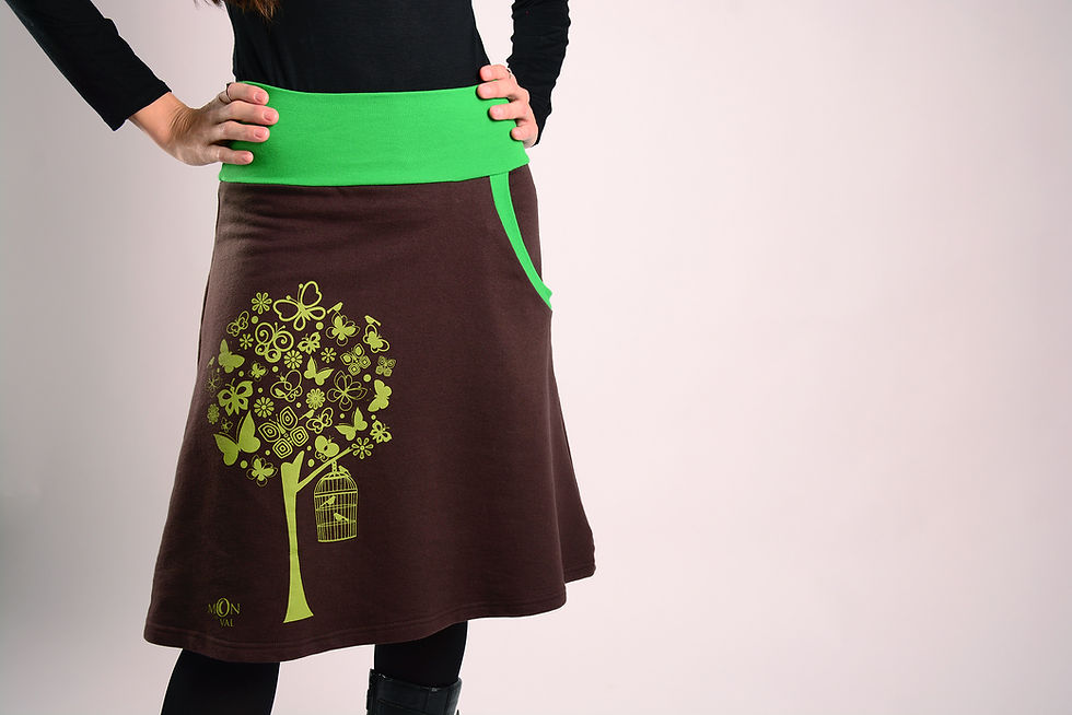 Miniatura: Falda Serigrafia
