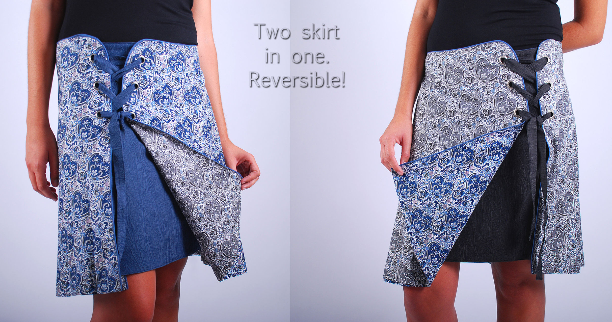 Falda Reversible Katy