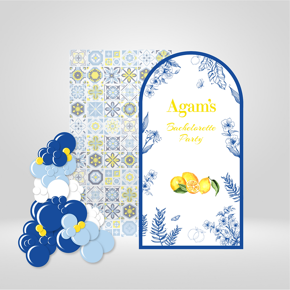 גרפיקה קיר לימונים