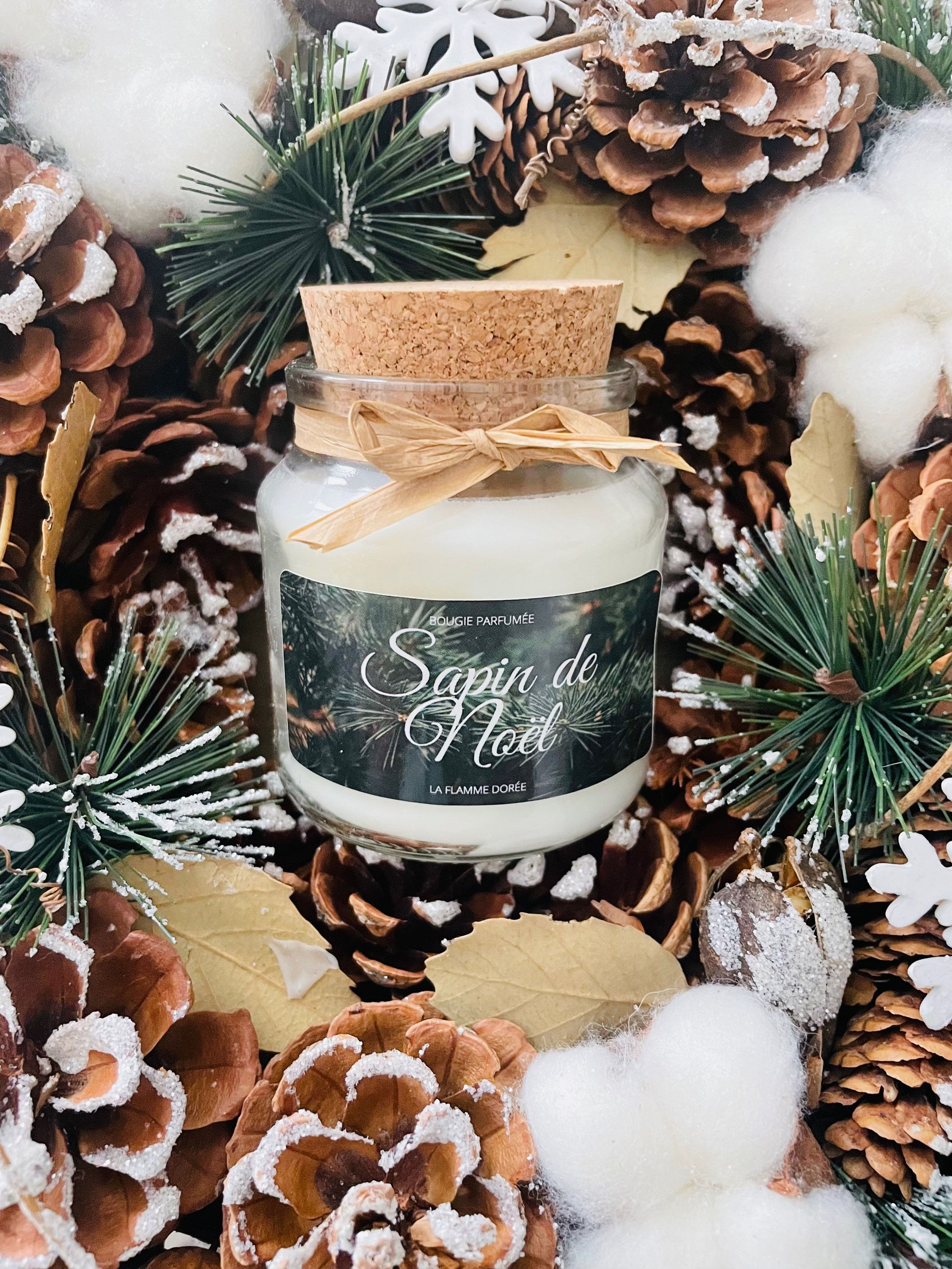 Bougie parfumée Sapin de Noël