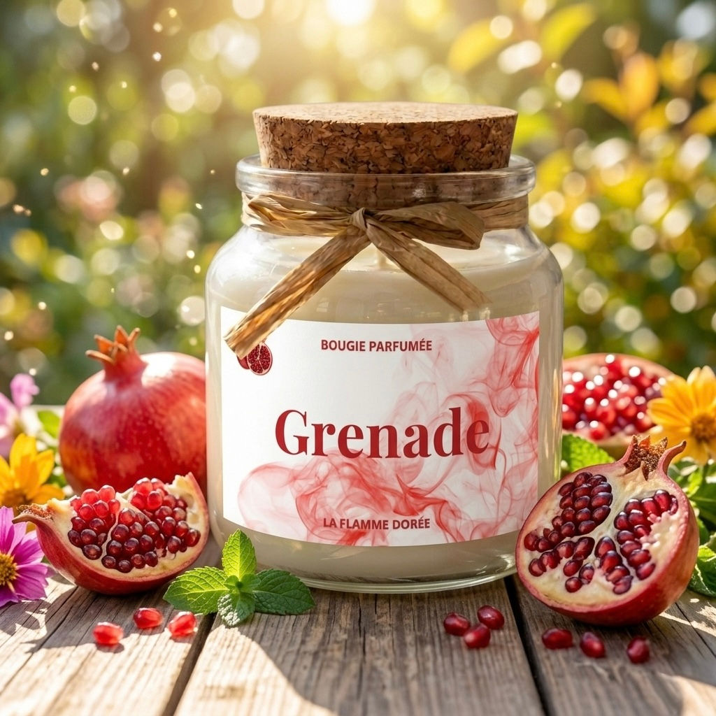 Bougie parfumée Grenade