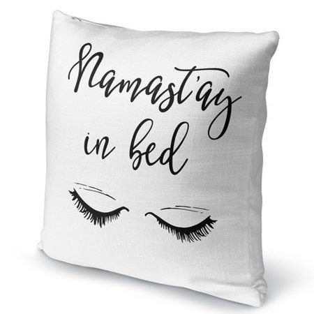 namast'ay in bed pillow