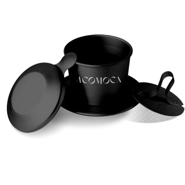 Thumbnail: a black phin filter with its parts