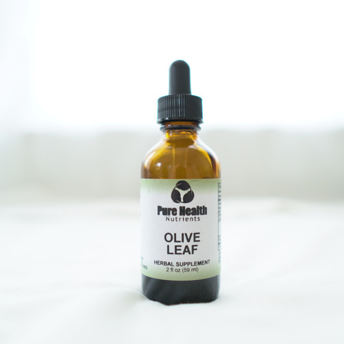 Olive Leaf Extract Liquid Dropper Pure Health Nutrient
