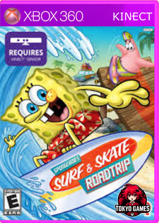 Bob Esponja Surf & Skate Roadtrip - XBOX 360 RGH