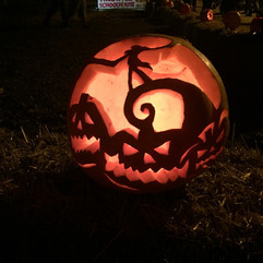 Carved Pumpkin at The Nauvoo, Illinois Pumpkin Walk