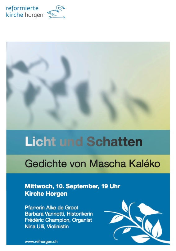 Licht und Schatten - Gedichte von Mascha Kaliko