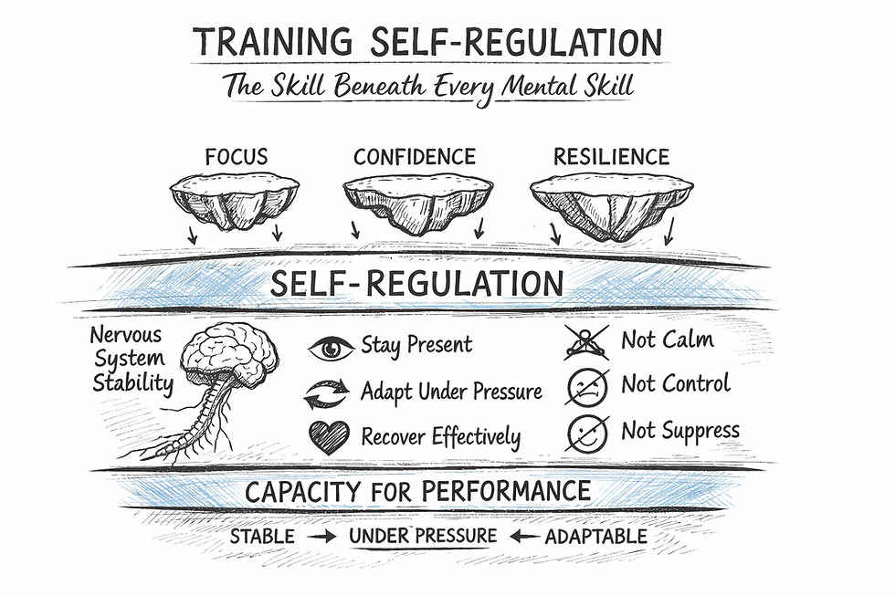 Why Self-Regulation Is the Foundation of Mental Performance for Athletes
