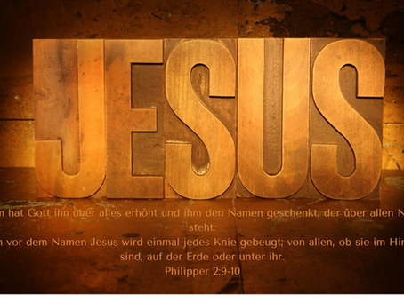Der Name Jesus