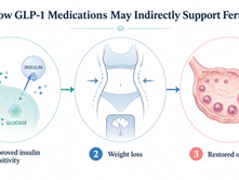 how GLP-1 medications like Ozempic affect fertility by improving insulin sensitivity and weight loss to restore ovulation