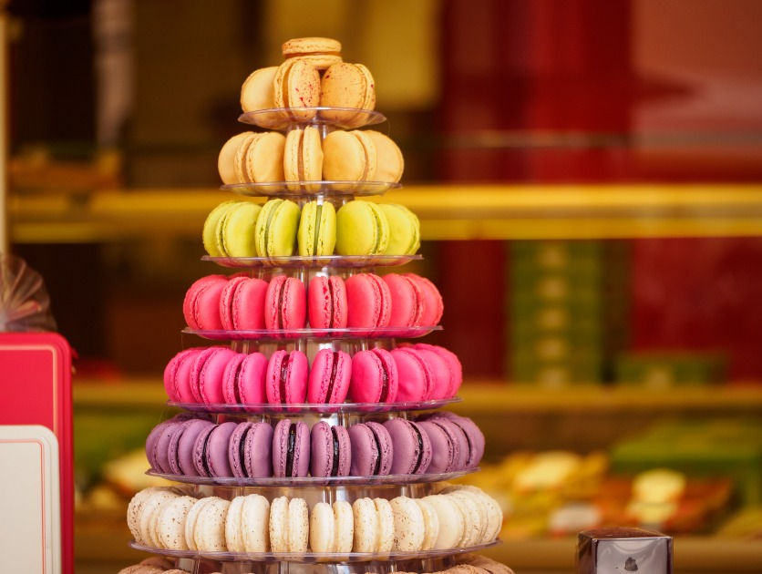 macaron tower