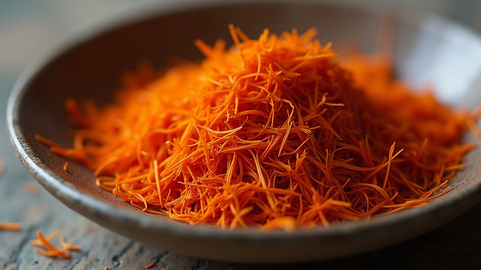 The Art of Cooking with Saffron and Turmeric