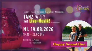 TANZPARTY mit Live-Musik!
