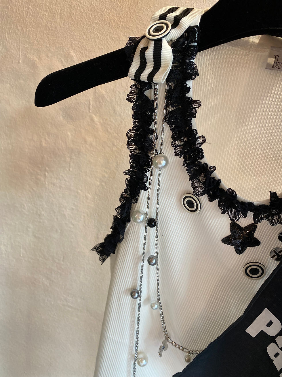 Miniatura: Canotta costine gioiello