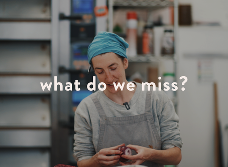 What Have We Been Missing? | a short series created during lockdown in the UK