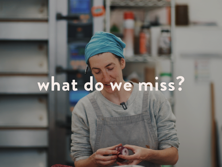 What Have We Been Missing? | a short series created during lockdown in the UK