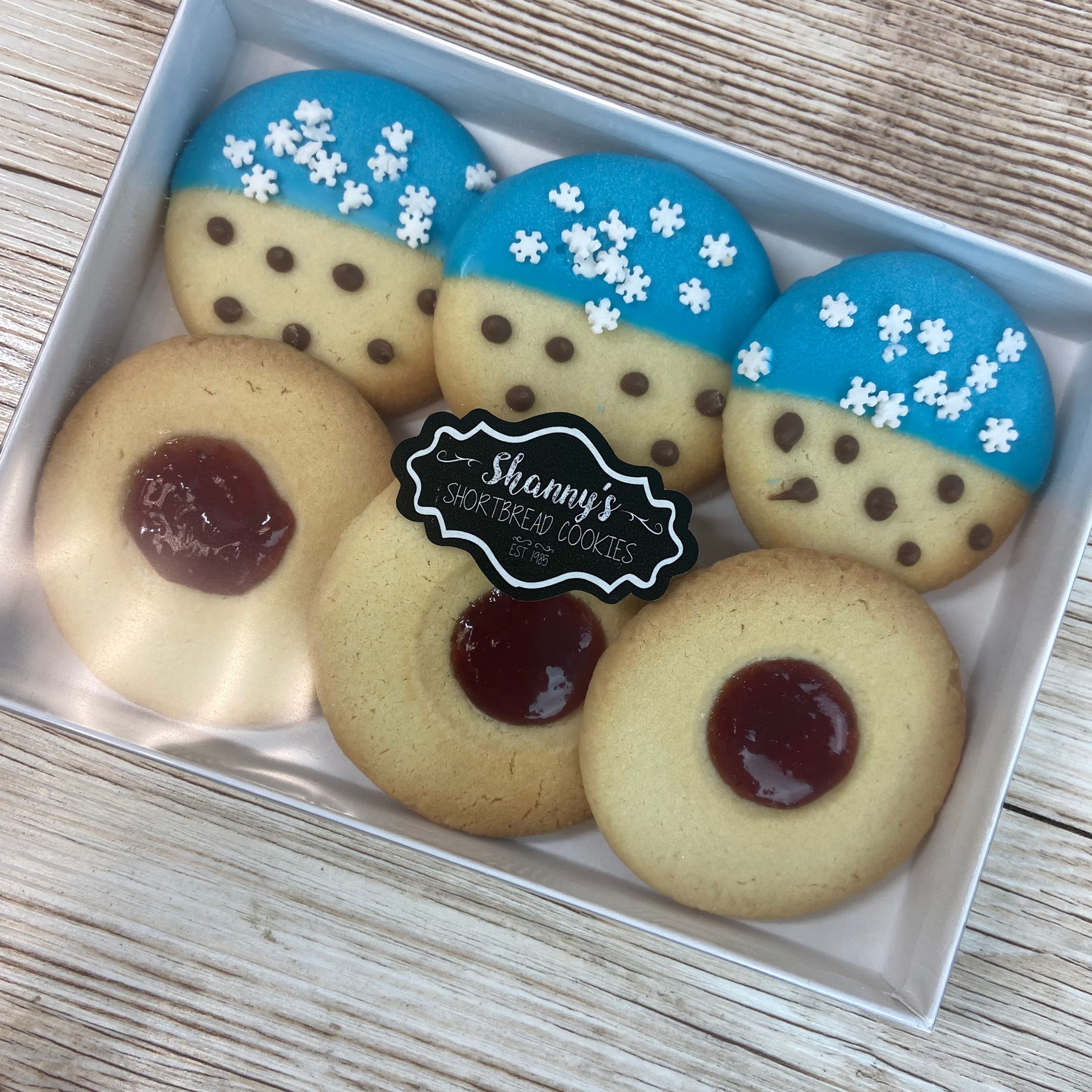 6 Pack Assorted Cookies