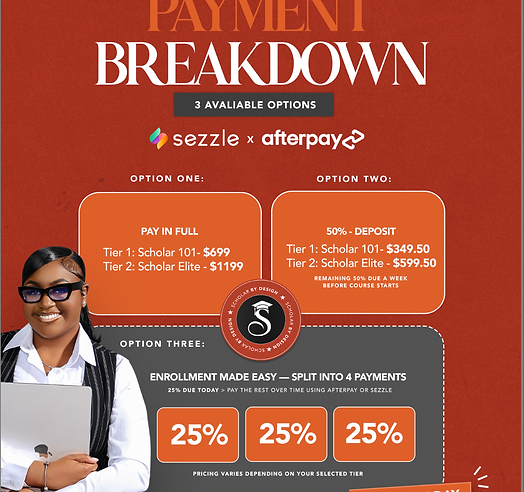 Scholar by Design – Course Enrollment