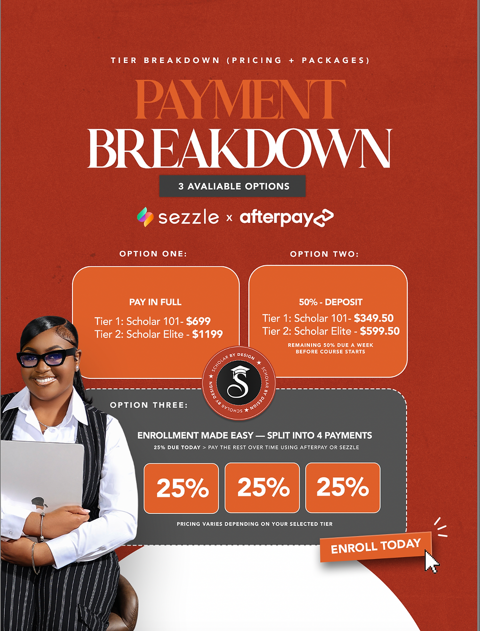 Scholar by Design – Course Enrollment