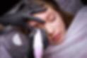 In the hands of the master tattoo machine he applies permanent makeup on the eyebrows. PMU