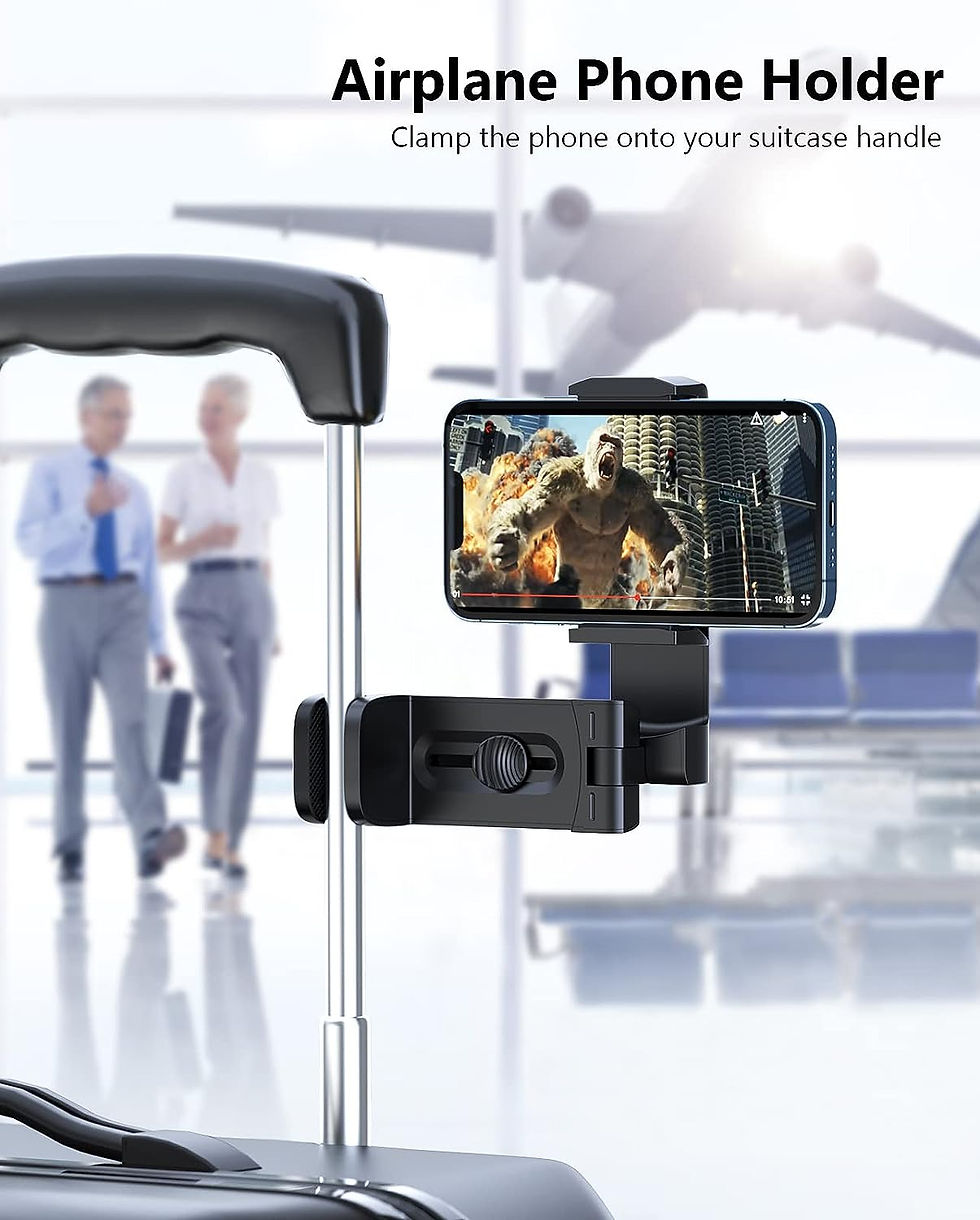 Thumbnail: Airplane Travel Essentials Phone Holder