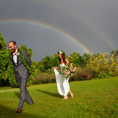 Kauai Wedding at Mcbryde's National Tropical Botanical Garden with Arian & Joanne 