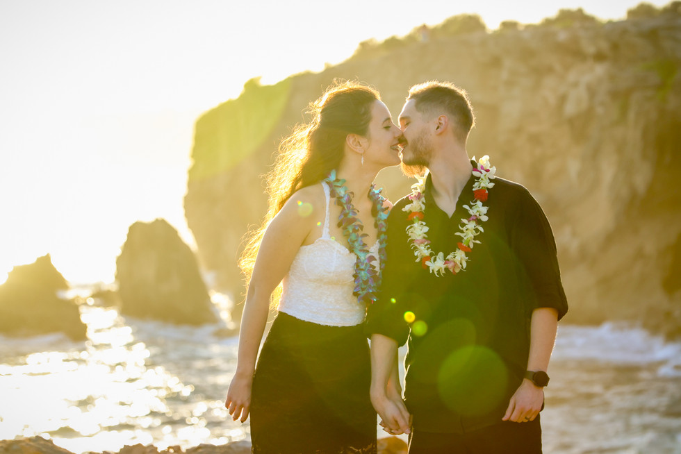 A Shipwreck Beach Elopement with Kauai wedding photographer Keith Ketchum