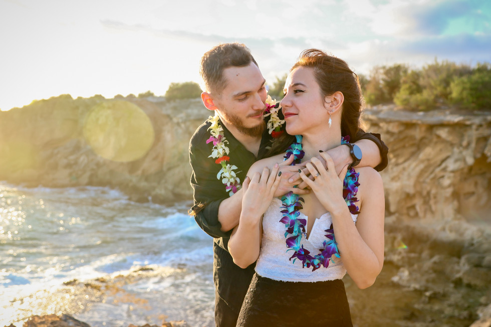 A Shipwreck Beach Elopement with Kauai wedding photographer Keith Ketchum