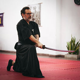 Especialízate en Iaijutsu, el arte del desenvaine veloz. Entrena la precisión y el enfoque mental con maestros experimentados. Tradición samurái auténtica.