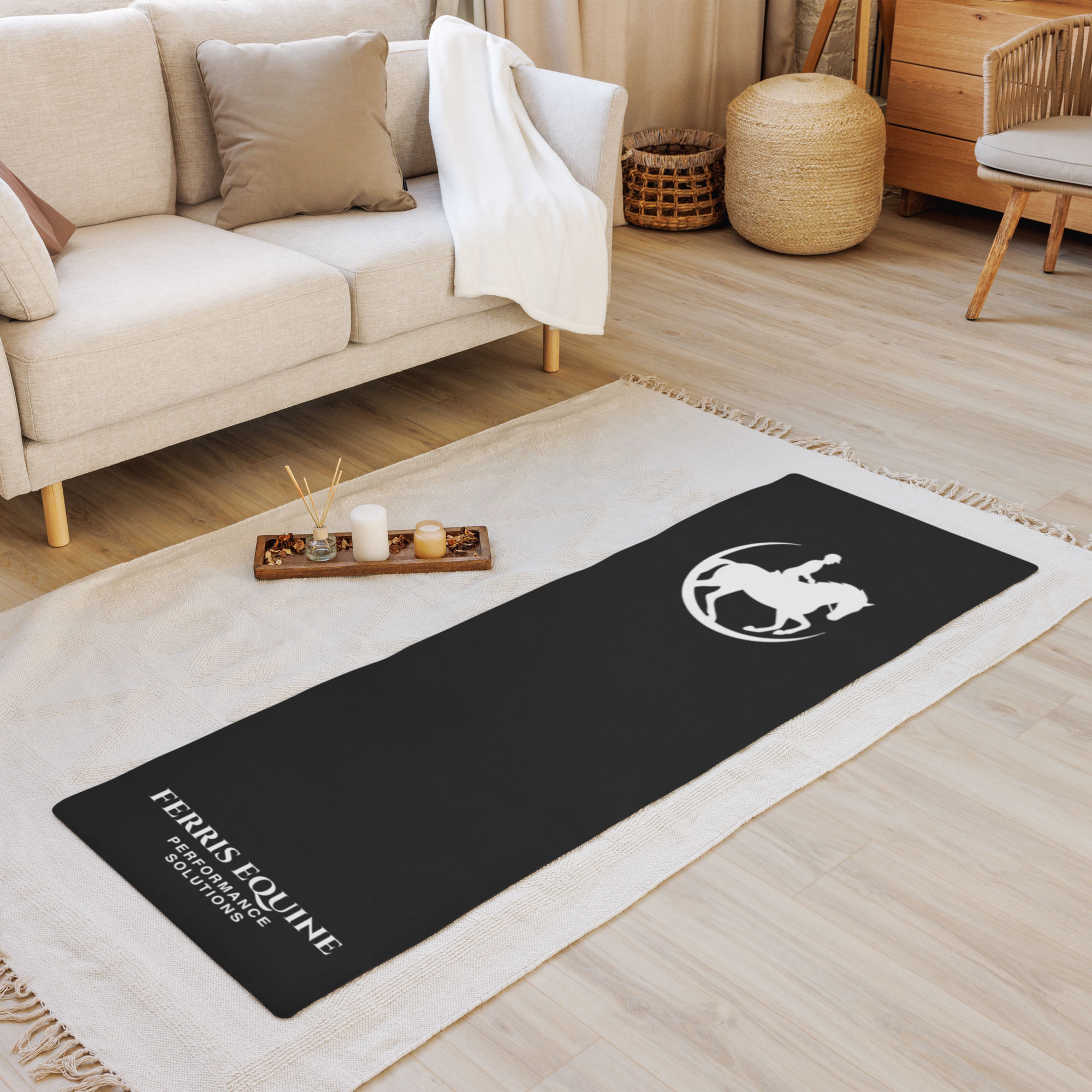 Black Yoga Mat