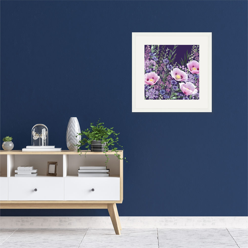 Thumbnail: Pink Summer Nights Art Print