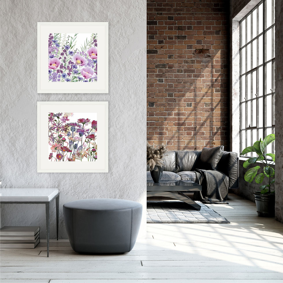 Thumbnail: Pink Summer Days Art Print