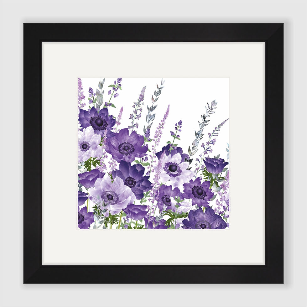 Thumbnail: The Morning Anemone Patch Art Print