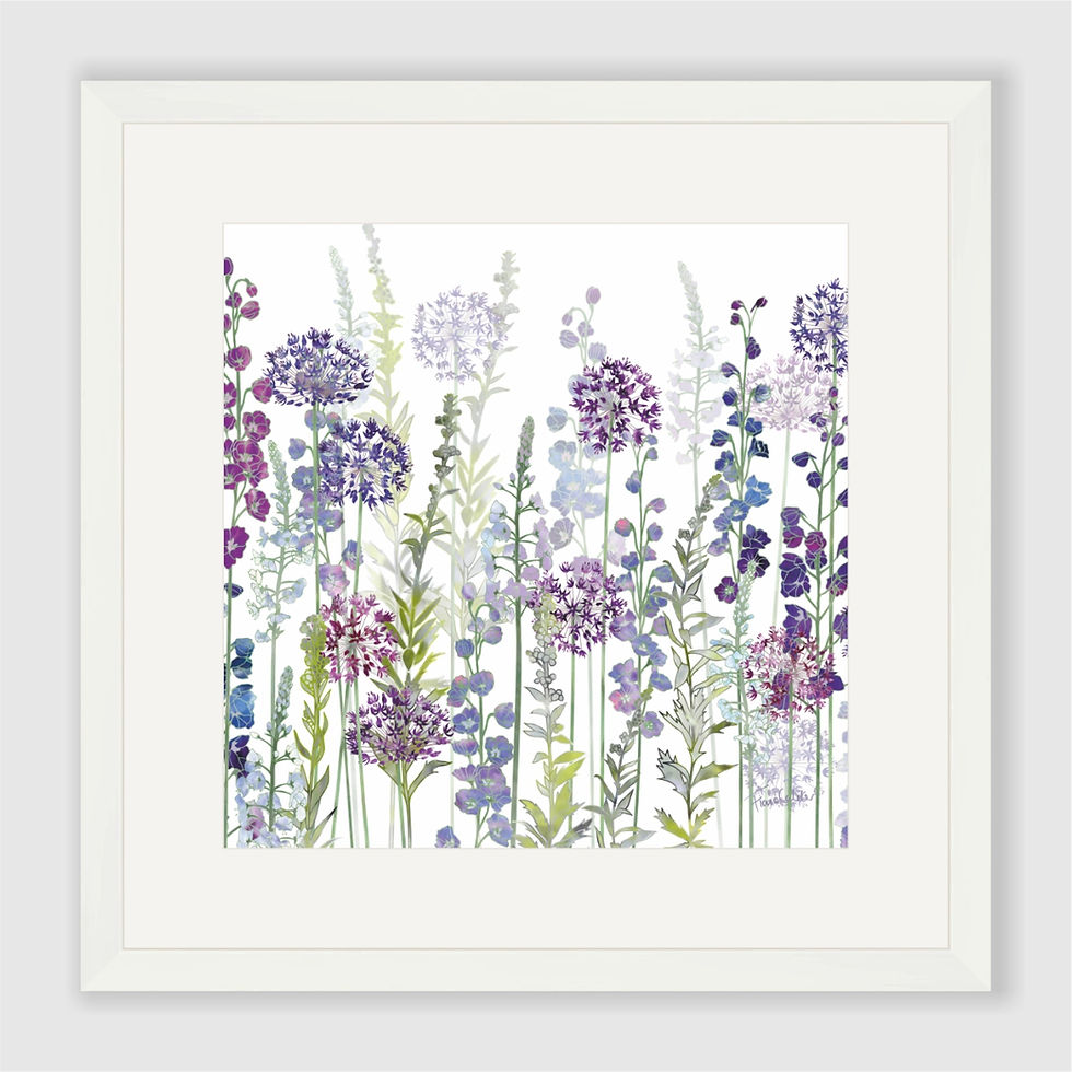 Thumbnail: Purple Rapture Art Print