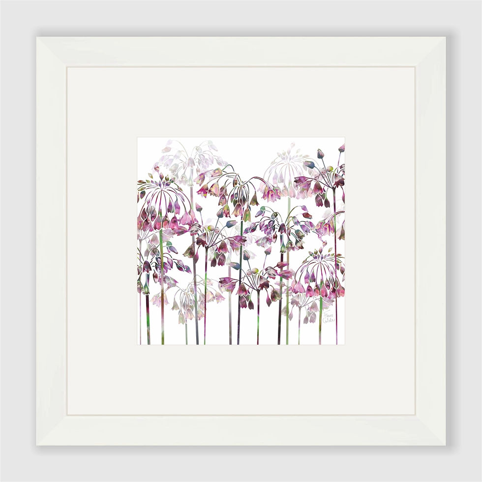 Thumbnail: Allium Bells Art Print