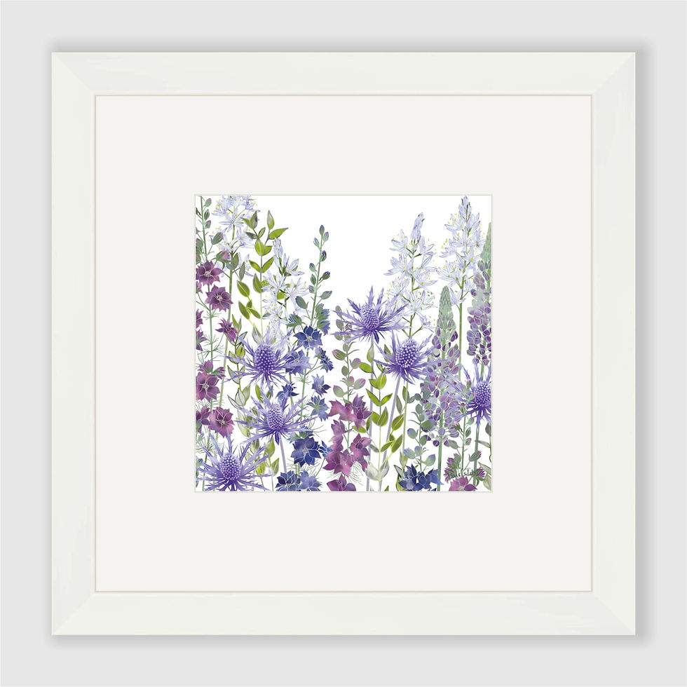 Thumbnail: Sea Holly Ramble Art Print