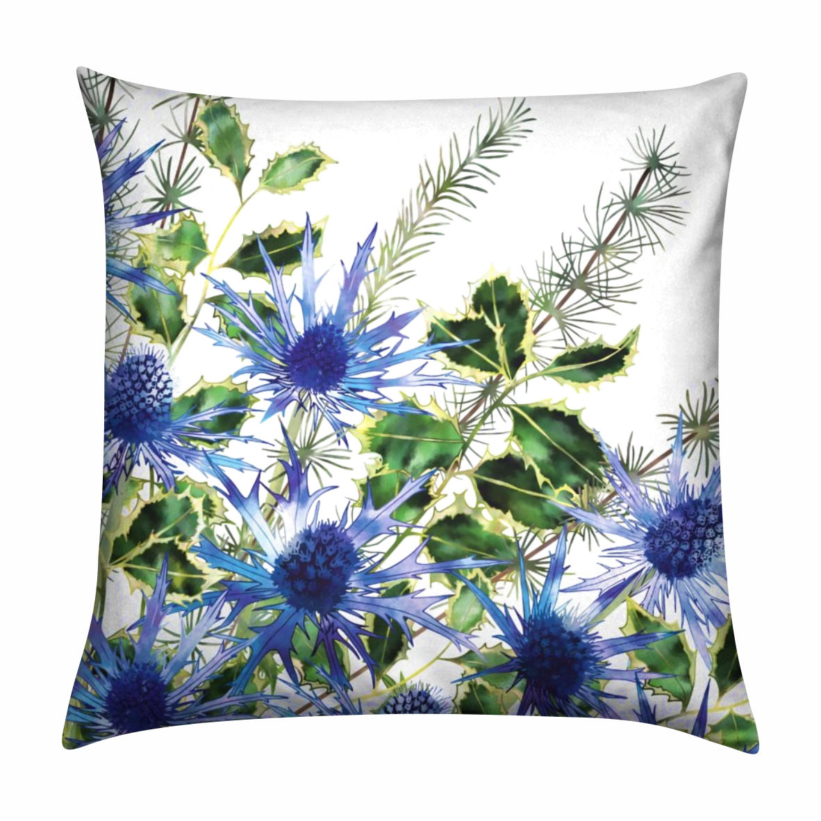 Holly Bouquet Cushion Cover