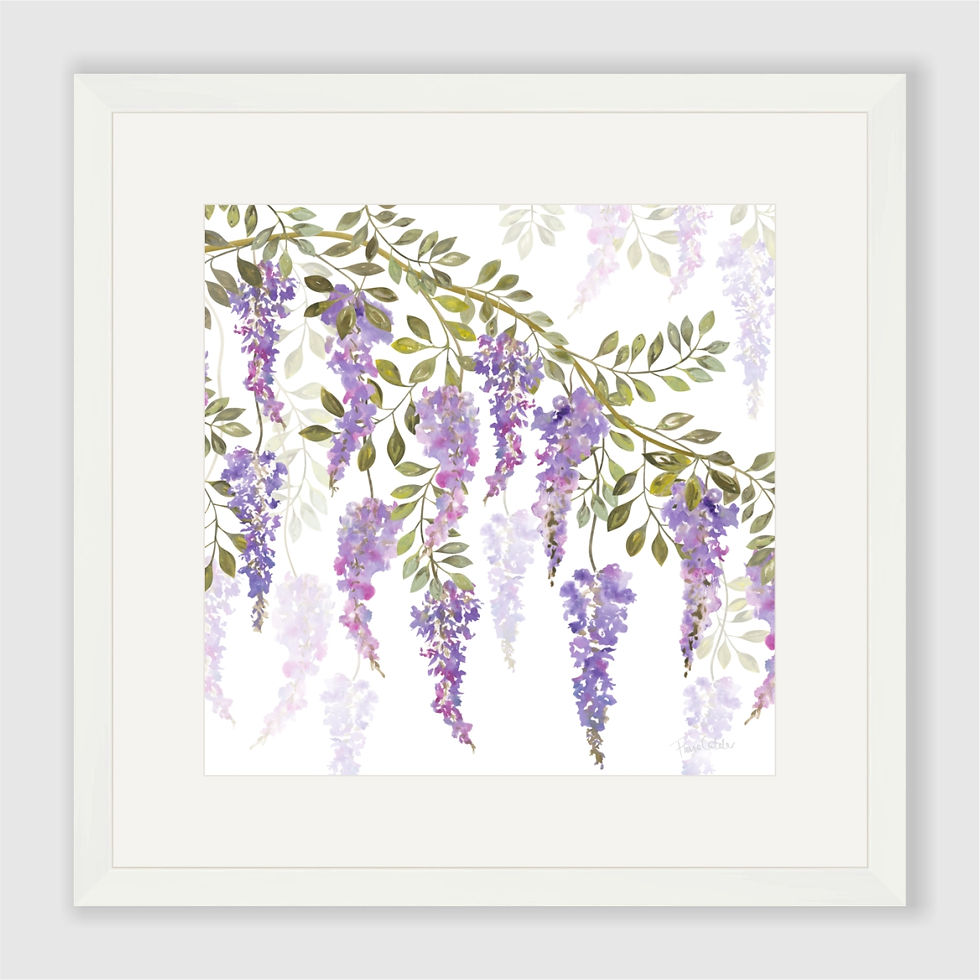 Thumbnail: Wisteria Blossoms Art Print
