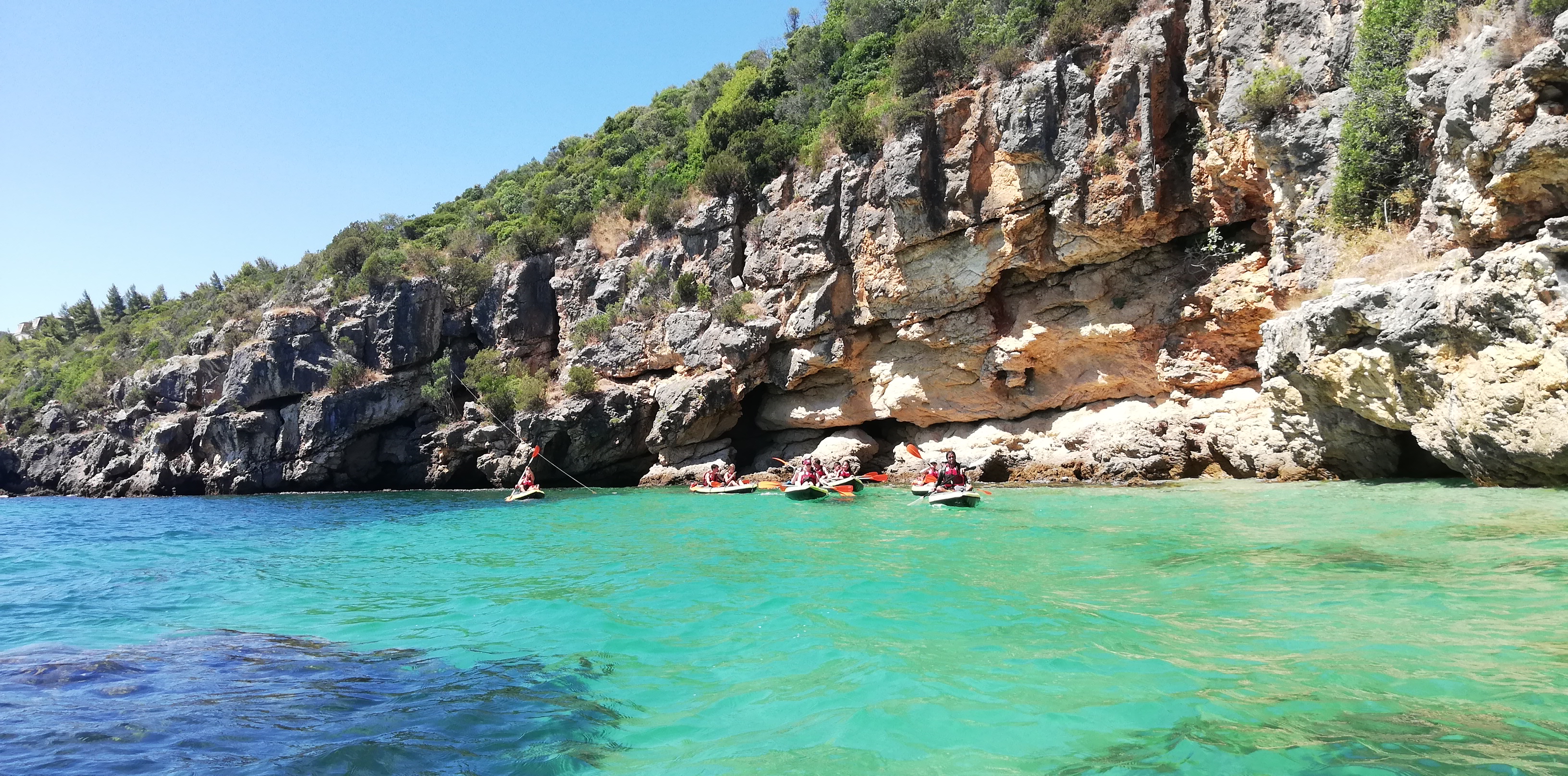 Cliffs of Arrábida Mountain Range