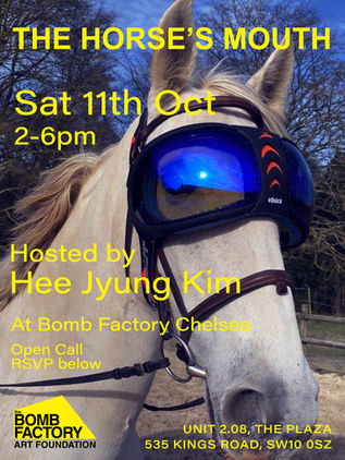 HORSE'S MOUTH - Open Crit Hosted by Hee Jyung Kim at The Bomb Factory Vjelsea