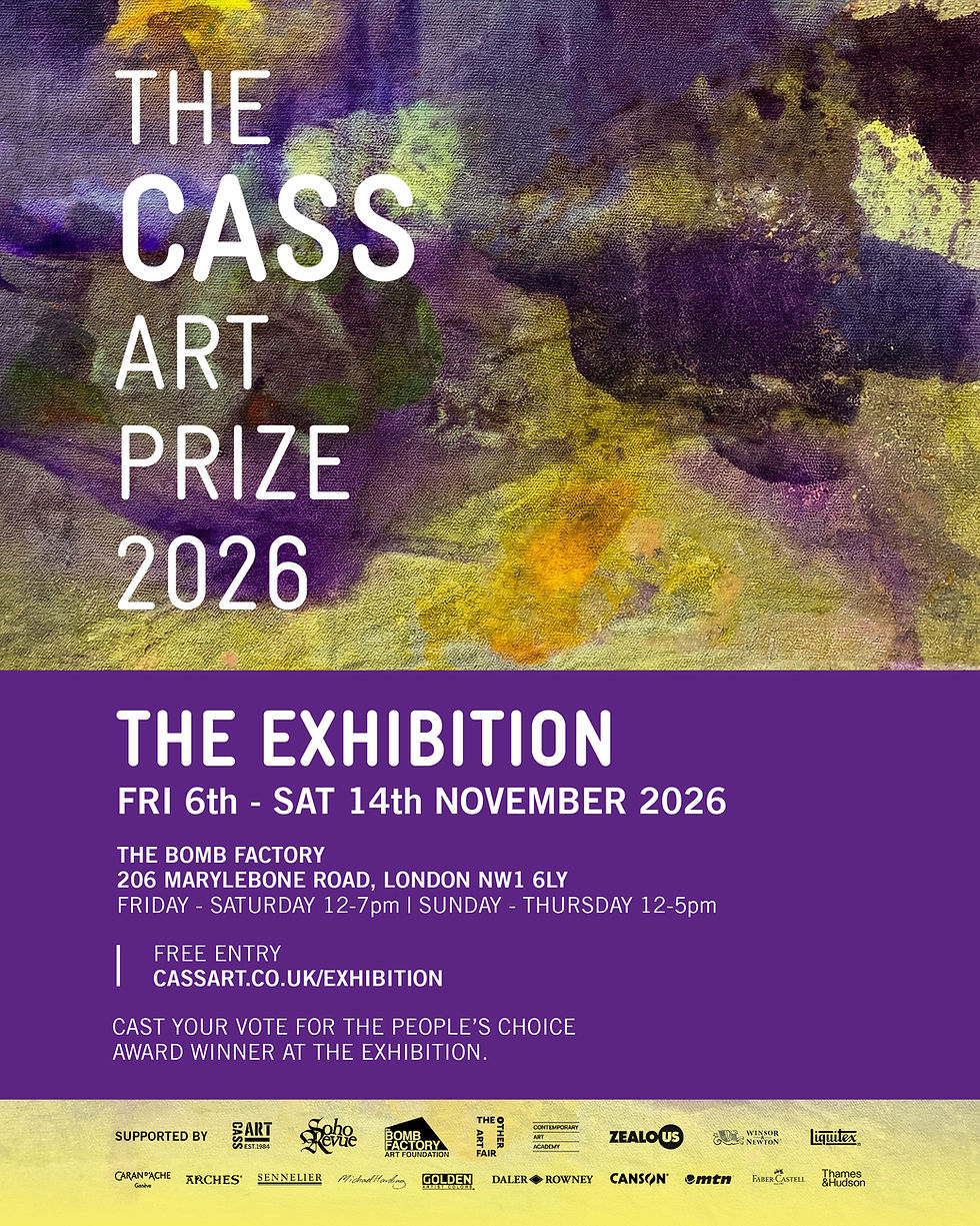 THE CASS ART PRIZE 2026 - Group Exhibition at The Bomb Factory Art Foundation