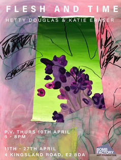 FLESH AND TIME - Duo Painting Exhibition at The Bomb Factory Shoreditch