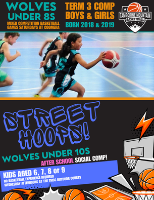 🏀 Registrations Now Open! Street Hoops and U8 Basketball Teams