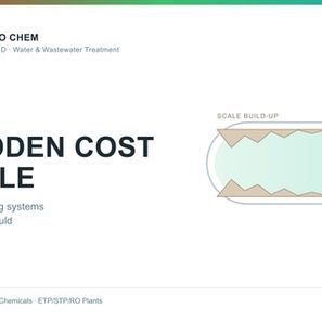 Why RO, Boiler & cooling systems cost more than they should