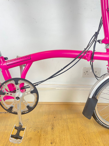 Brompton Bikes Brompton M6l Pink Brompton Folding Commuter Bike C