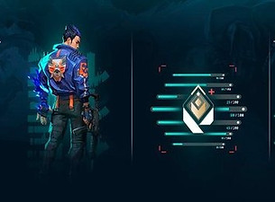 Um personagem do jogo VALORANT